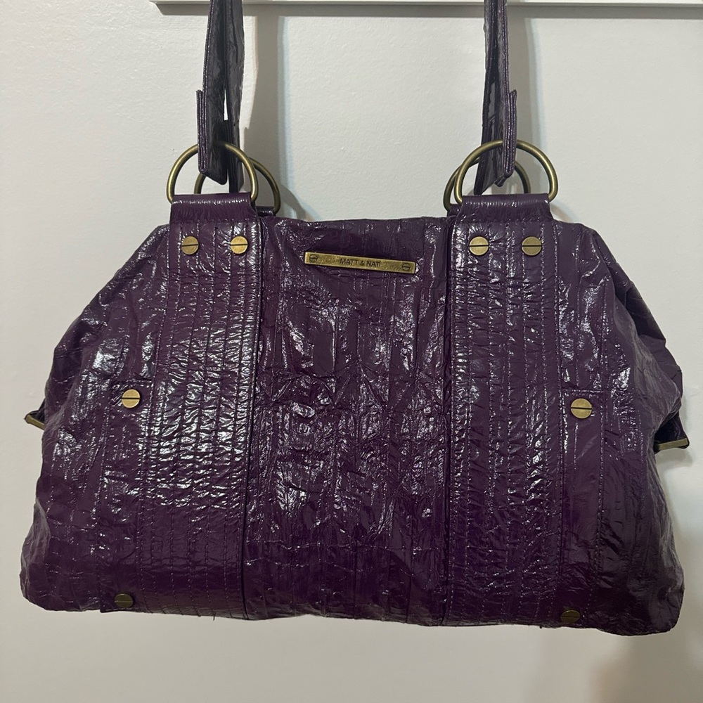 Vintage Matt & Natt crinkle vegan bag
